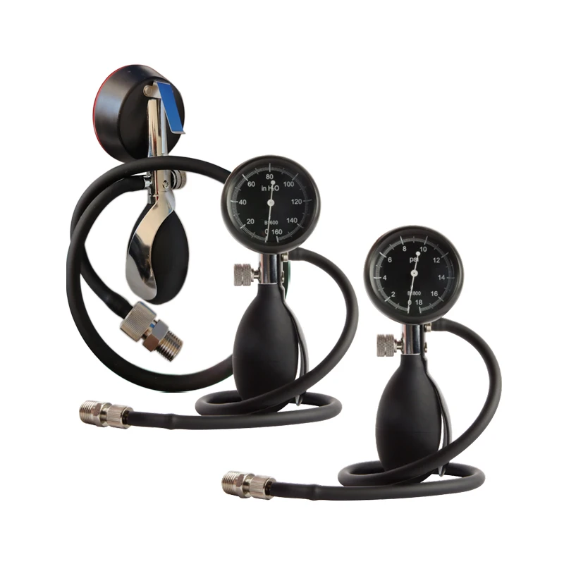 differential pressure gauge with 5 valve manifold