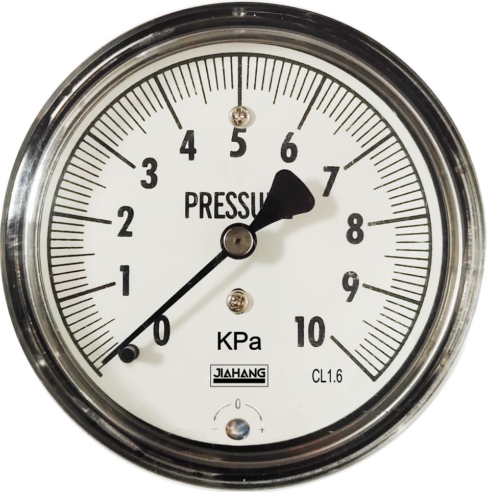 custom diaphragm type differential pressure gauge