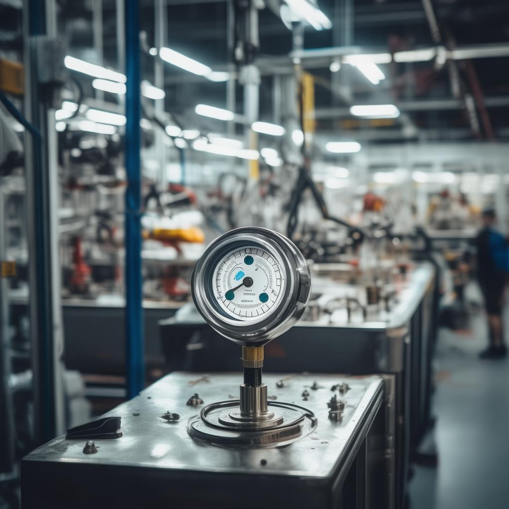 high quality metallic diaphragm pressure gauge