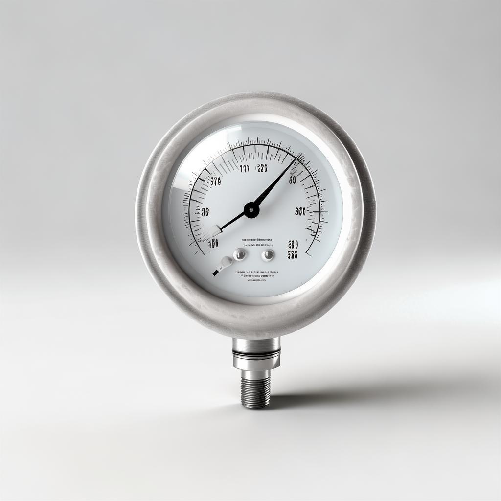 flanged diaphragm seal pressure gauge