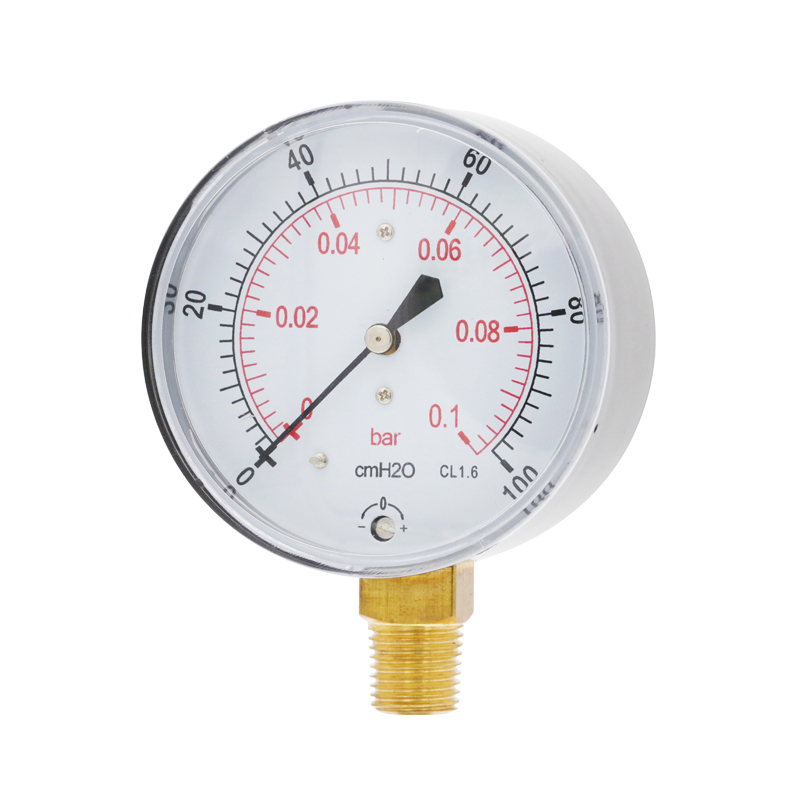 pressure gauge of fire extinguisher