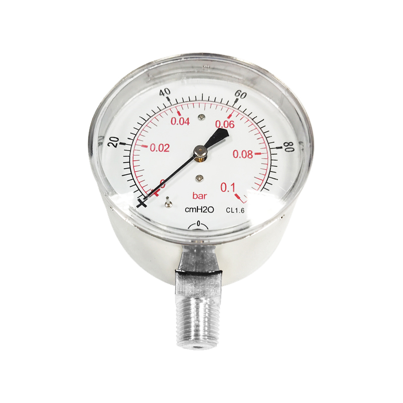 diaphragm type differential pressure gauge