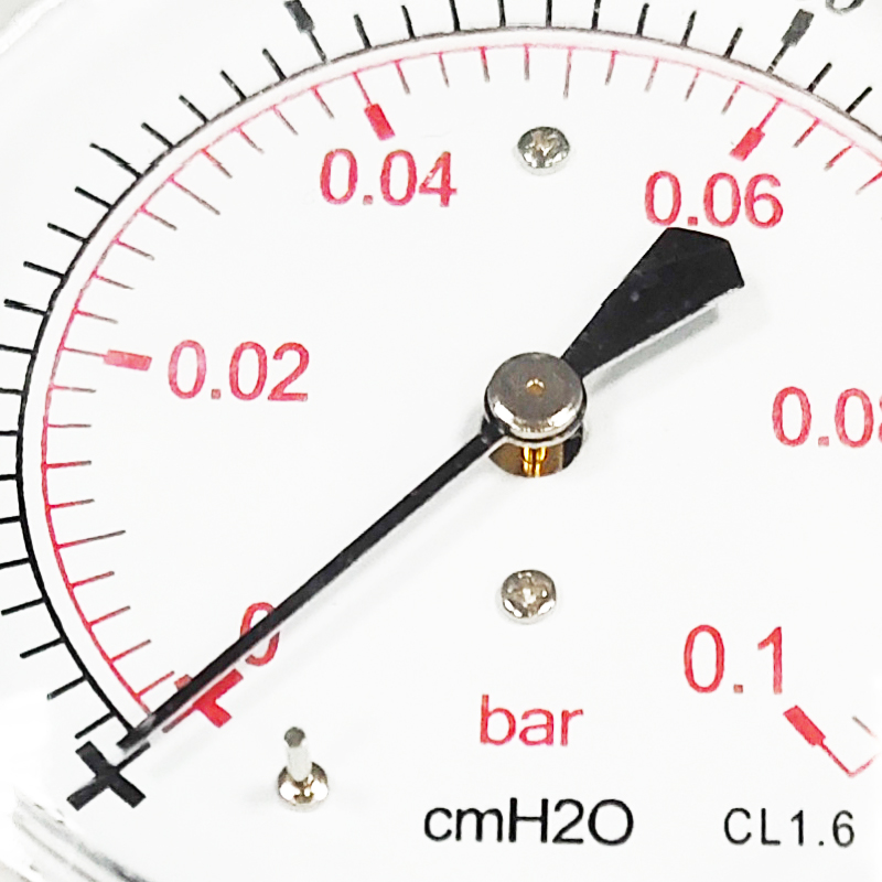 flat diaphragm pressure gauge