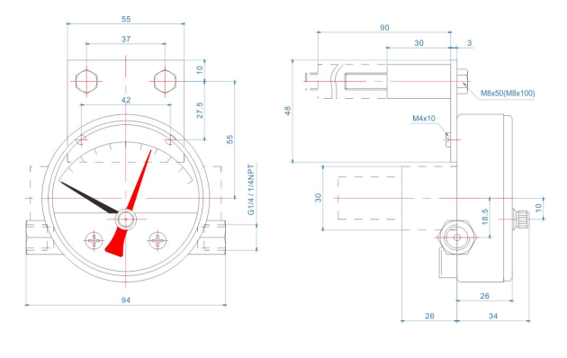 oem differential pressure gauge valve