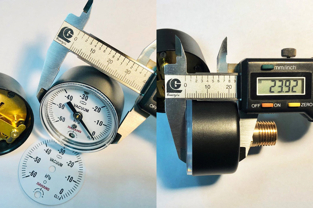 oem diaphragm seal type pressure gauge