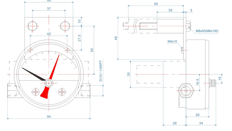 diaphragm vacuum pressure gauge suppliers