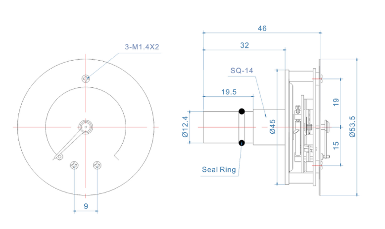 diaphragm seal pressure gauge wika products
