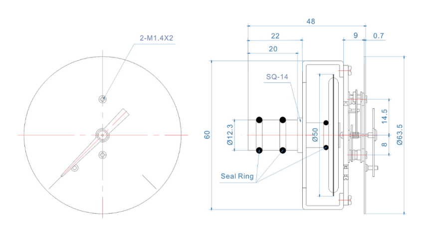 digital hydraulic differential pressure gauge company
