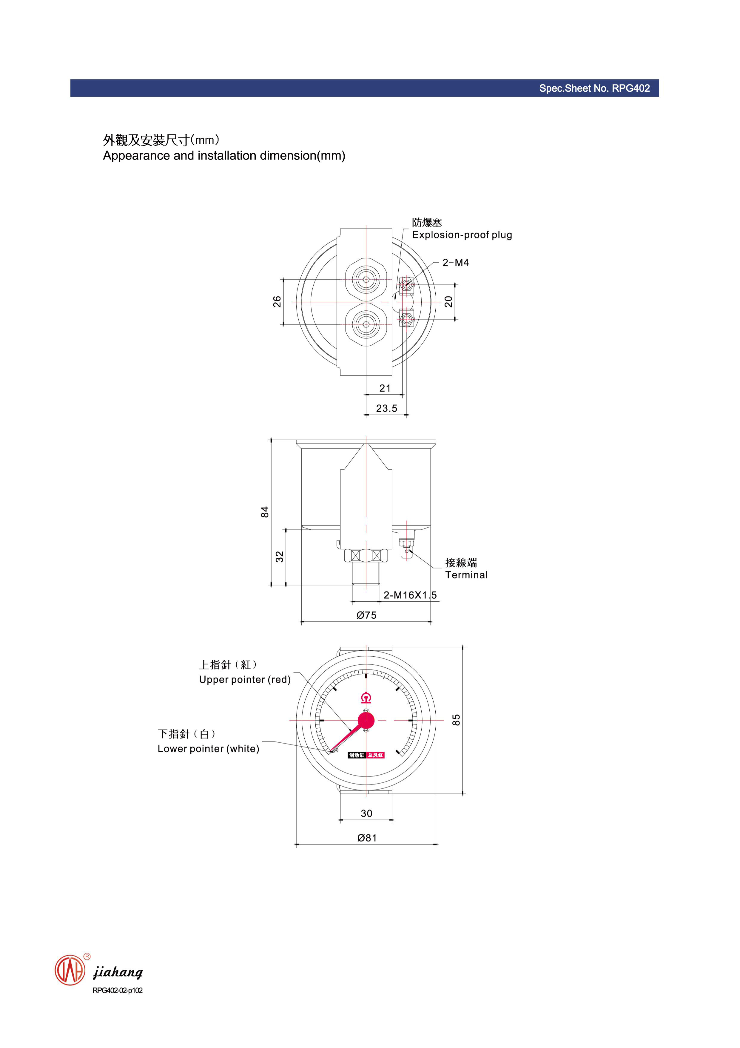 flanged diaphragm pressure gauge manufacturer
