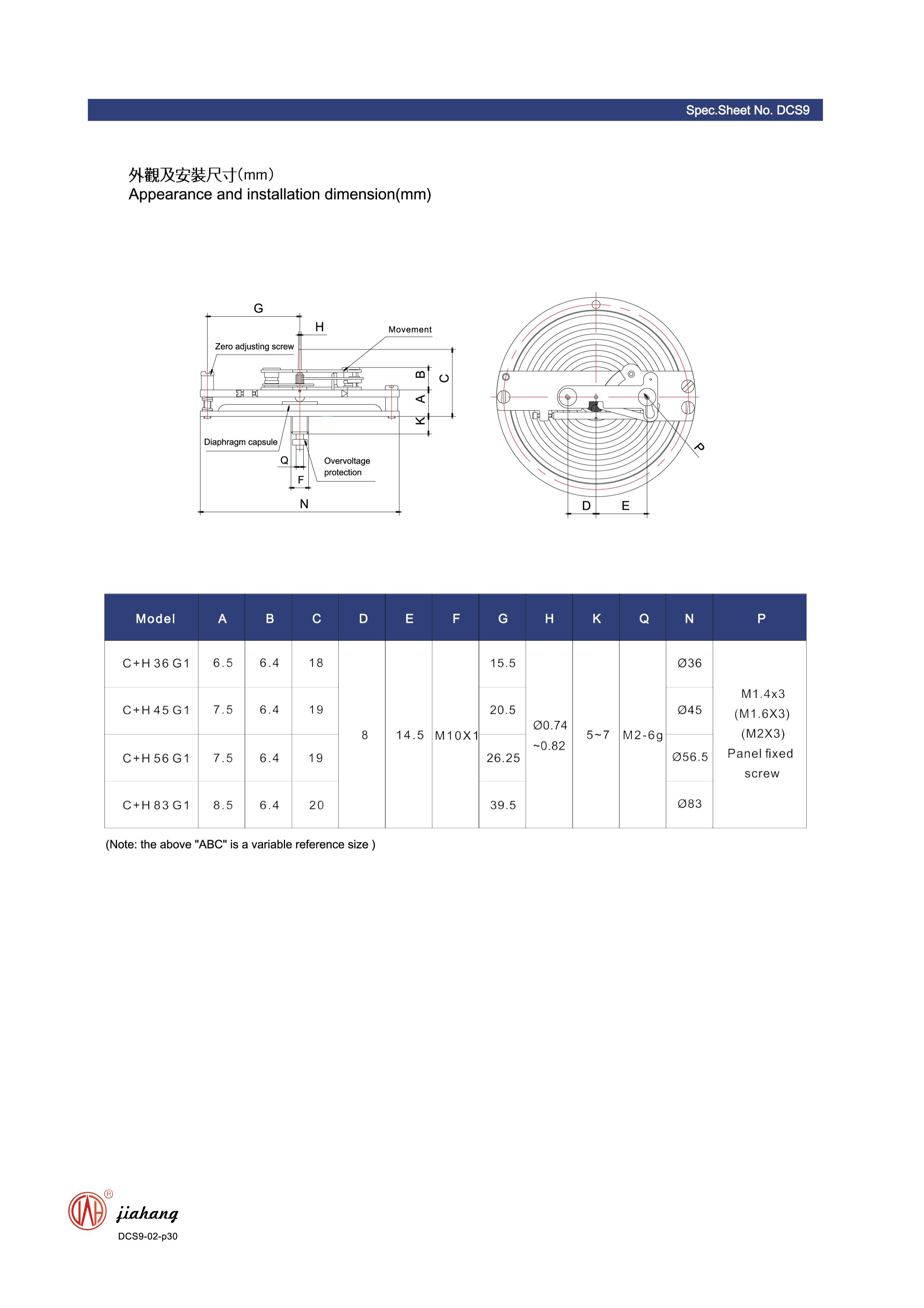 china low range differential pressure gauge