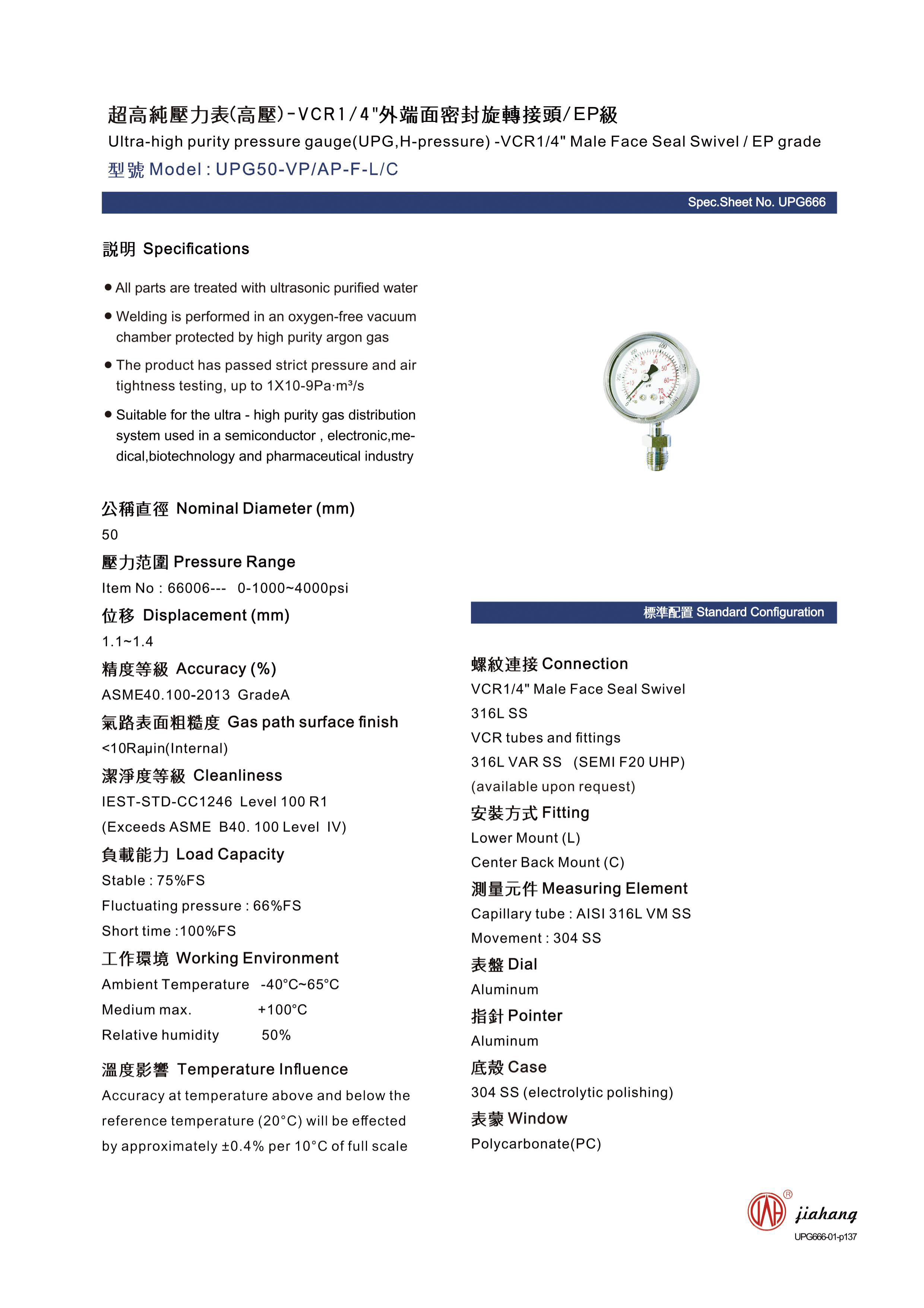 custom customized differential pressure gauge