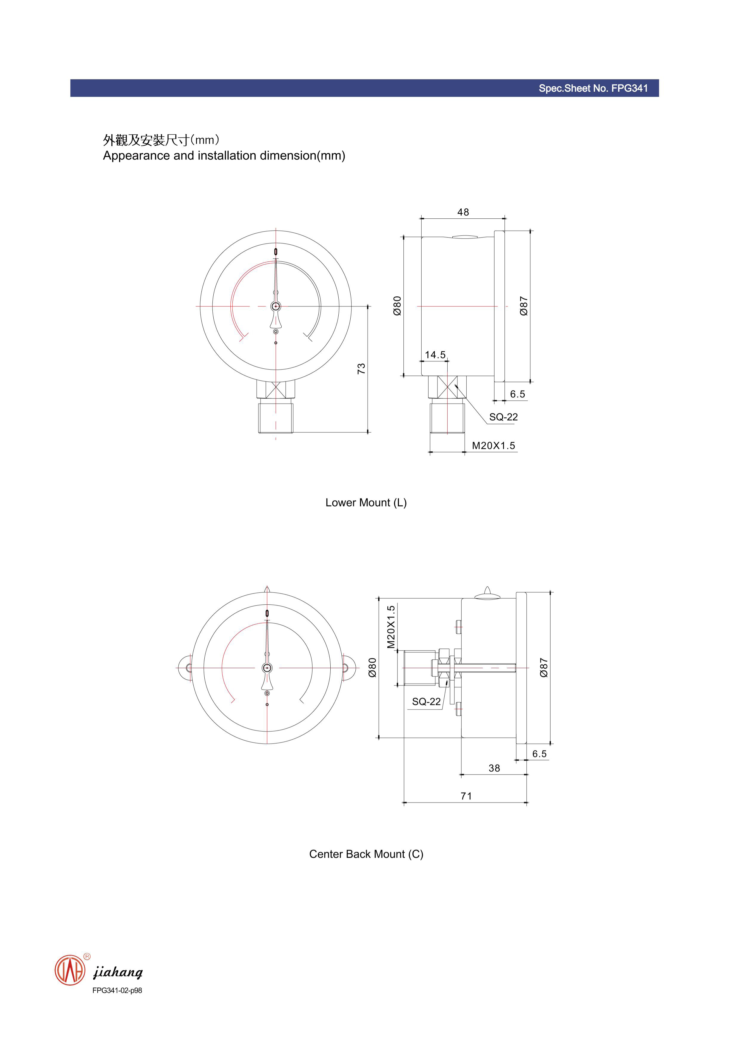 diaphragm seal type pressure gauge quotes